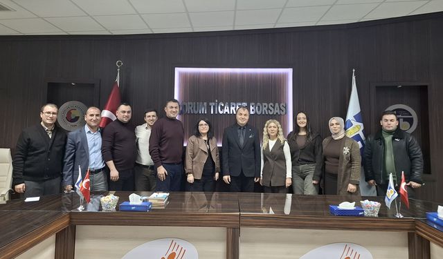 Çorum Ticaret Borsası’nda hizmet içi eğitim