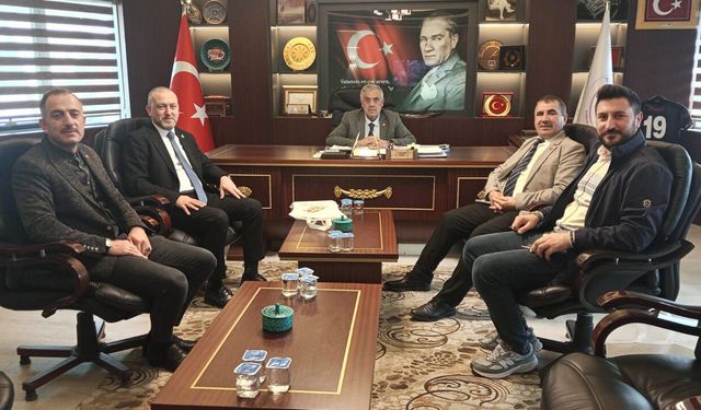 Yeniden Refah Partisi’nden ÇESOB’a ziyaret