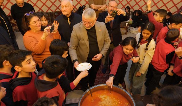 Çorum’da baharın simgesi Çiğdem Aşı coşkusu