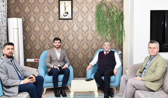 EHAD yönetiminden İl Millî Eğitim Müdürü Cemil Çağlar’a ziyaret