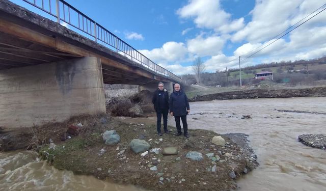 İskilip’te köprü için düğmeye basıldı