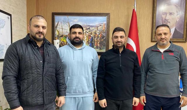 Kırkpınar Başpehlivanları Muhammed Fatih Temur'u ziyaret etti