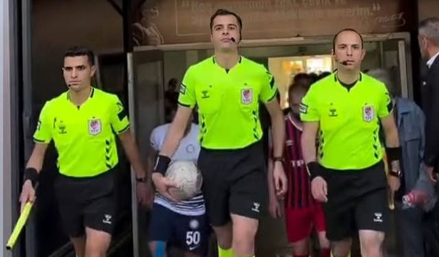 Arca Çorum FK maçına Ankara hakemi