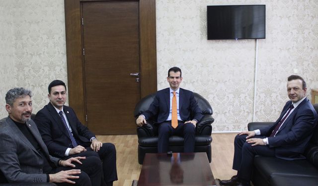 Eczacı Odası’ndan Sungurlu Kaymakamlığı’na ziyaret