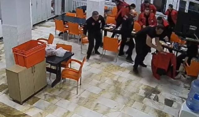 Yangın ihbarı geldi, sofrayı bırakıp koştular