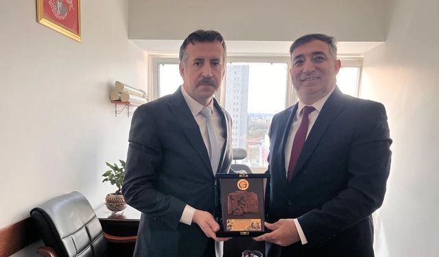 Çorum Barosu’ndan HSK Tetkik Hakimi Özgür Kiremitçi’ye ziyaret