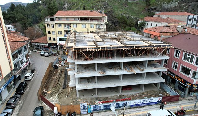 Osmancık’ta yeni iş merkezi hızla yükseliyor