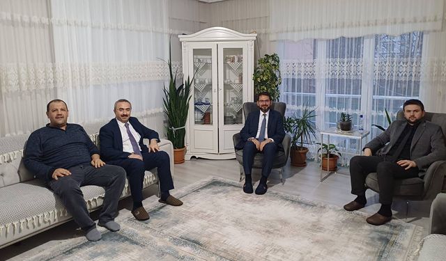 Osmancık’ta umre dönüşü ziyaret