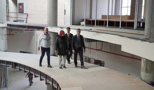 Kaymakam Duman Osmancık Kültür Merkezini inceledi