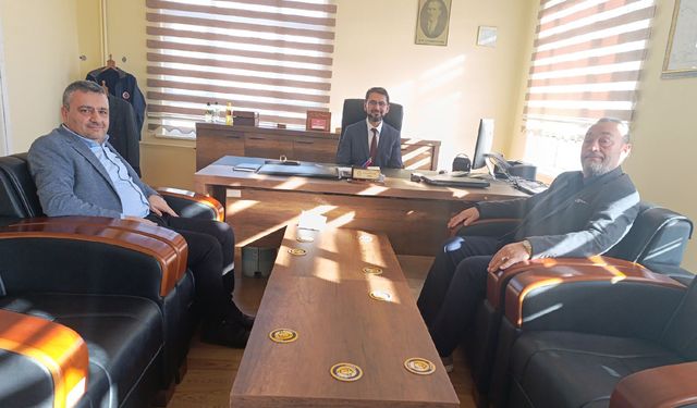 Osmancık’ta eğitim kurumlarından Müftülük ziyareti
