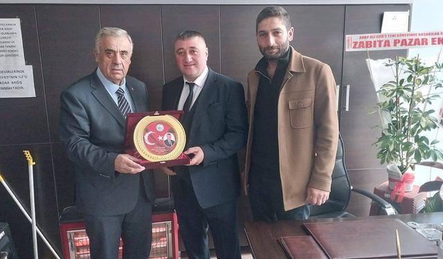 ÇESOB Başkanı Recep Gür’den hayırlı olsun ziyareti