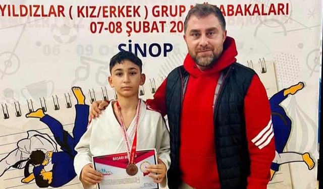 Yıldız Judoda Sinop’ta bronz gururu