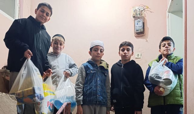 Sungurlu’da öğrencilerden örnek davranış