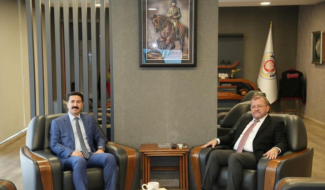 Sinan Ergüden'den TSO’ya iade-i ziyaret