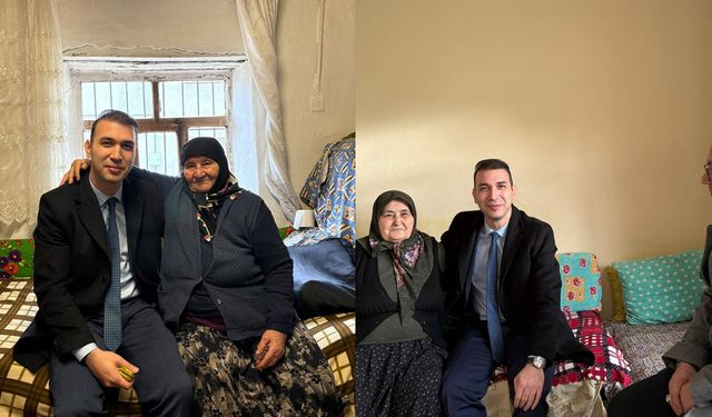 Kaymakam Düzgün'den hane ziyareti: Samimi sohbetler edildi