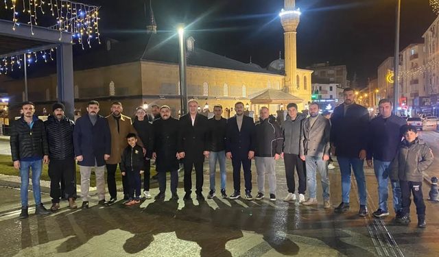 Ulu Camii’nde Berat Kandili Buluşması