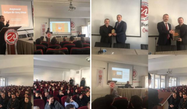 Genç AR-GE Söyleşileri Cumhuriyet Anadolu Lisesi’nde gerçekleştirildi