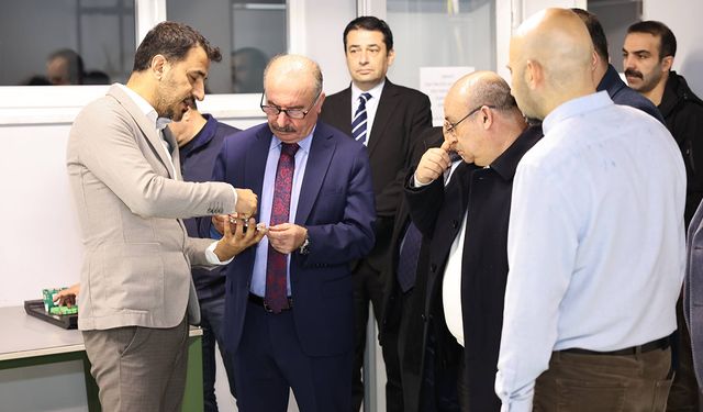 Çorum OSB’deki teknoloji hamlesi yerinde incelendi