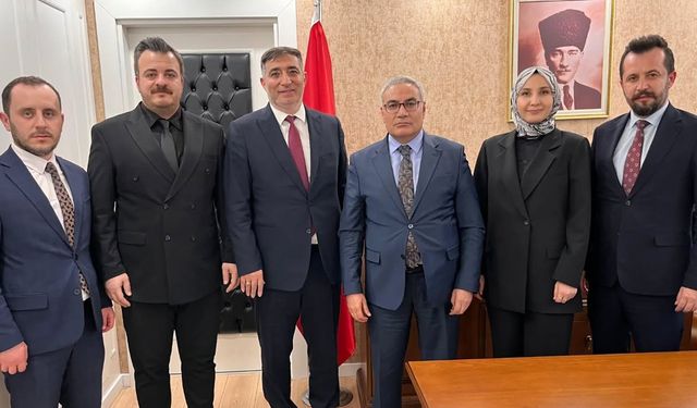 Çorum Barosu Başkanı Turan Kalıpçı’dan Bakanlık ziyareti