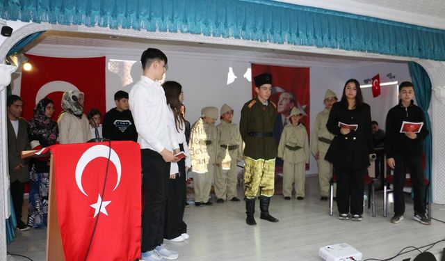 Boğazkale’de 18 Mart programı duygulandırdı