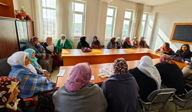 Kadın çiftçilere kapsamlı eğitim verildi