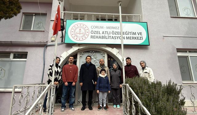 Çorum’da özel gereksinimli çocuklara destek