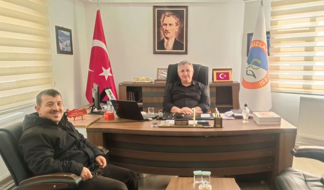 Özel birey Metehan Karaoğlan Cebeci’yi ziyaret etti