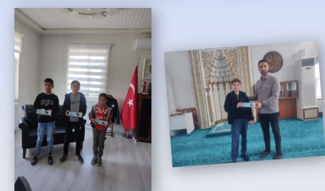 Oğuzlar’da camiler çocuk sesleriyle şenlendi