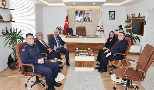 Vali Çalgan’dan Boğazkale Kaymakamlığı’na ziyaret