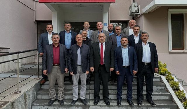İl Genel Meclis Başkanı Bıyık’a Oğuzlar heyetinden ziyaret