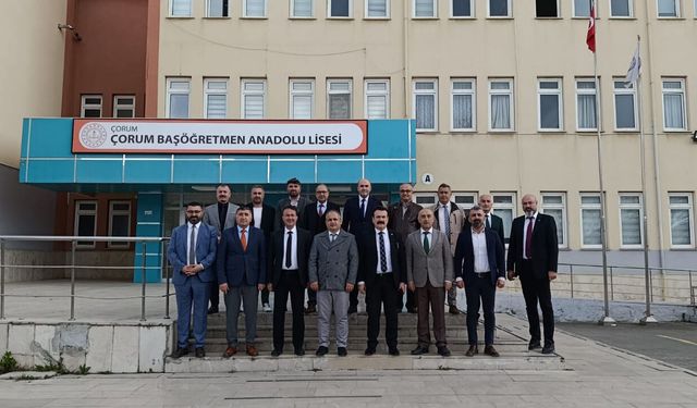 Okul müdürleri nisan ayını değerlendirdi