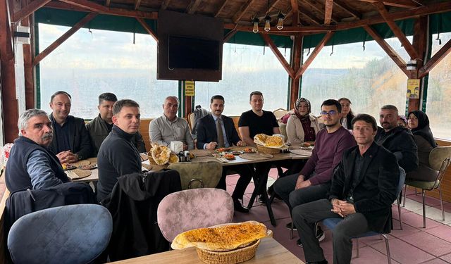 Tapu Müdürü İsmail Altıntaş’a veda programı