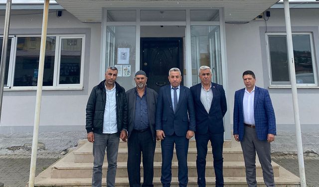 Çitli Köyü Muhtarı’ndan Süt Üreticileri Birliği’ne hayırlı olsun ziyareti