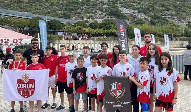 Çorumlu sporcular Triathle seçmelerinde milli takım için yarışıyor