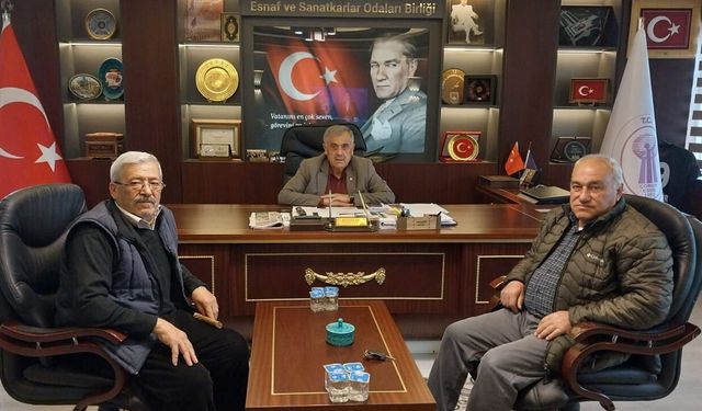 Dodurga Esnaf Odası’ndan ÇESOB’a ziyaret