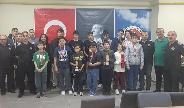Çorum’da Gençler Satranç İl Birinciliği tamamlandı