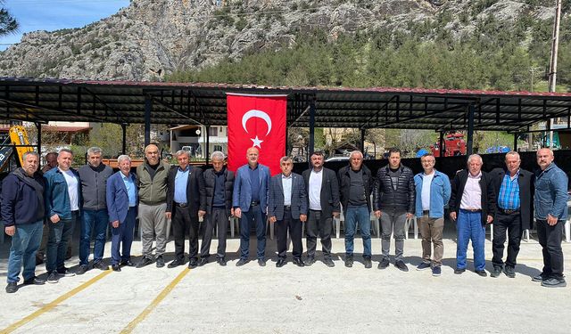 İnal Köyü’nde yağmur ve şükür duası yapıldı