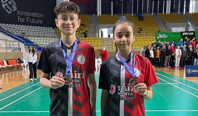Osmancıklı sporcular Türkiye şampiyonasında kürsüye çıktı