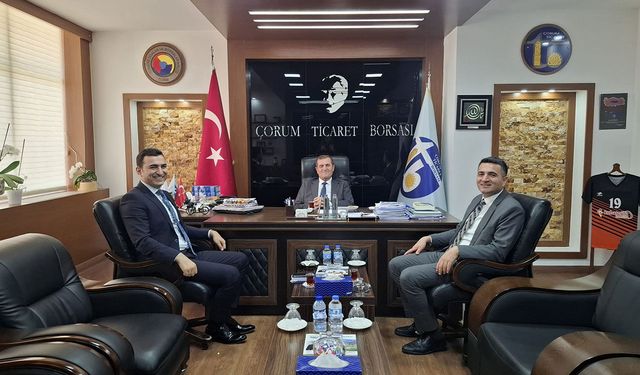 Halk Bankası’ndan Çorum Ticaret Borsası’na ziyaret