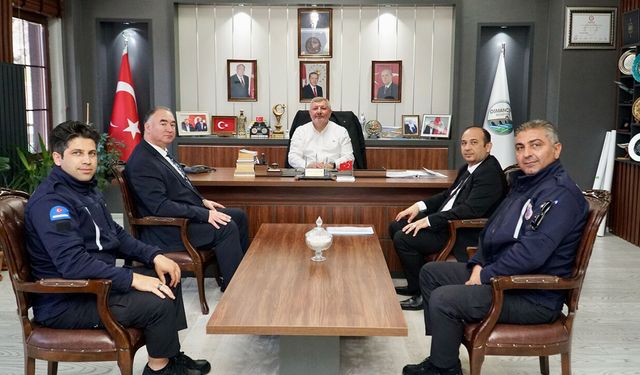 Denetimli Serbestlik Müdürü Akdülger’den Başkan Gelgör’e ziyaret