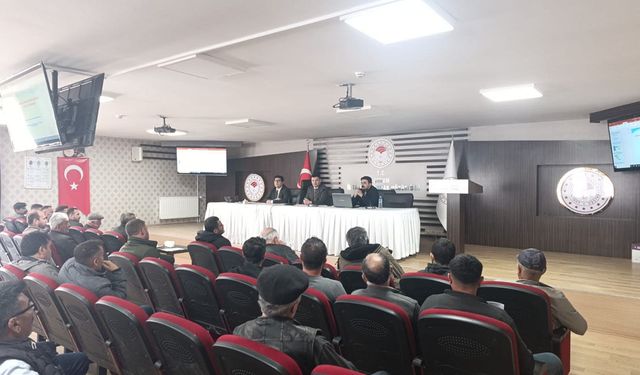 Çorum’da hayvan nakillerine yönelik eğitim düzenlendi