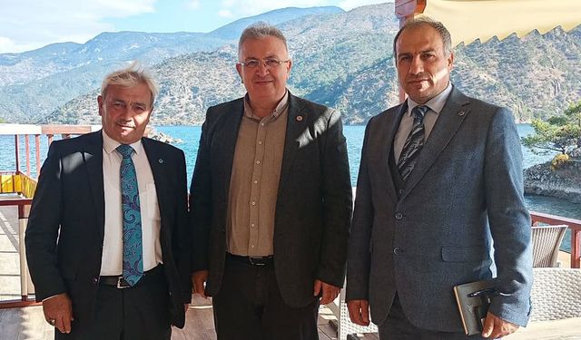 Oğuzlar Belediye Başkanı Mustafa Cebeci’ye ziyaret