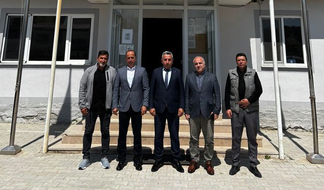 Bakraç Süt Ürünleri temsilcilerinden hayırlı olsun ziyareti