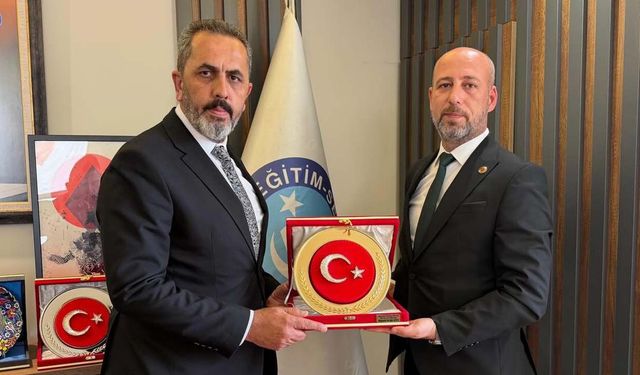 MHP’den Türk Eğitim-Sen’e ziyaret