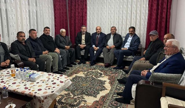 Remzi Torun, Denden ailesine taziye ziyaretinde bulundu