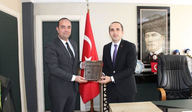 Fatih İncitmez’den Kaymakam Ramazan Polat’a ziyaret