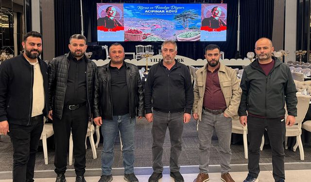 Acıpınar Köyü'nden Dayanışma Gecesi