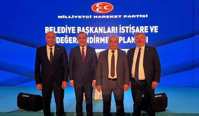 Çorumlu başkanlar Antalya’daki istişare toplantısında buluştu