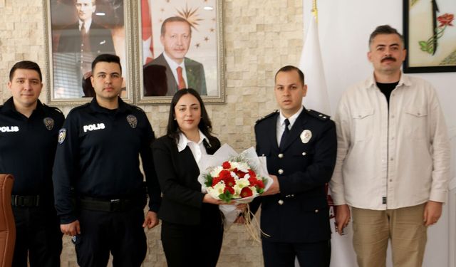 Kaymakam Bilge Yıldırım emniyet personelini kabul etti