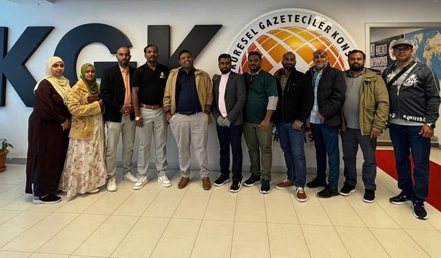 KGK’da uluslararası buluşma: Sri Lankalı gazeteciler Ankara’da